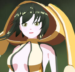 Theresia close-up with no mask